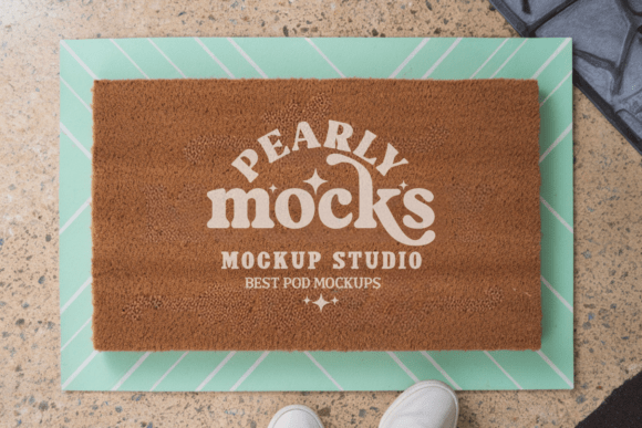 Blank Doormat Mockup 9: Showcase Your Designs with Style