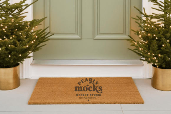 Blank Outdoor Doormat Mockup 15: Visualize Your Designs with Ease
