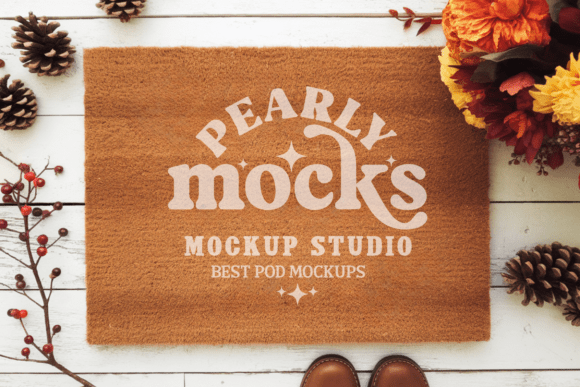 Blank Outdoor Doormat Mockup 3: A Designer’s Tool for Professional Product Visuals