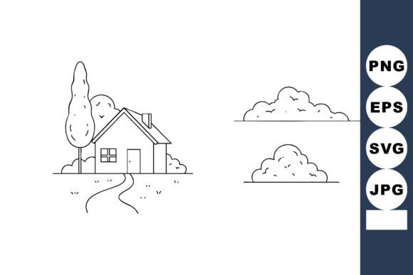 Charming Line Art for Creative Projects