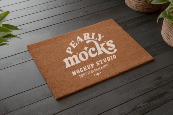 Doormat Mockup: Elevate Your Design Presentation