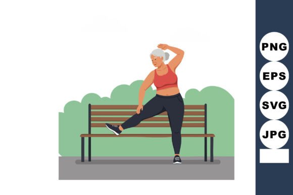 Mature Woman Stretching Leg Exercise Nea: A Visual Guide to Flexibility and Wellness