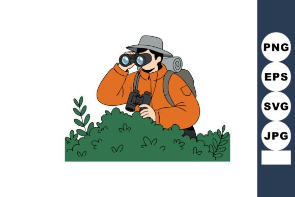 The Joy of Birdwatching: Embracing Nature with an Orange Jacket and a Pair of Binoculars