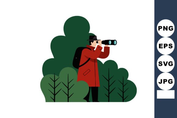 Understanding the Role of Man in Red Coat with Black Backpack Watch in Visual Storytelling and Workflow Design