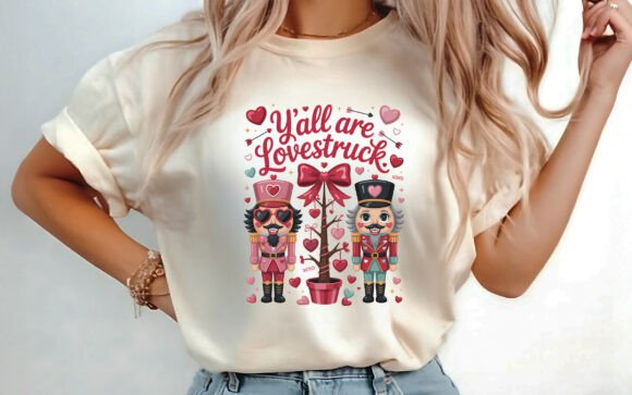 Y All Are Lovestruck Valentine Shirt PNG